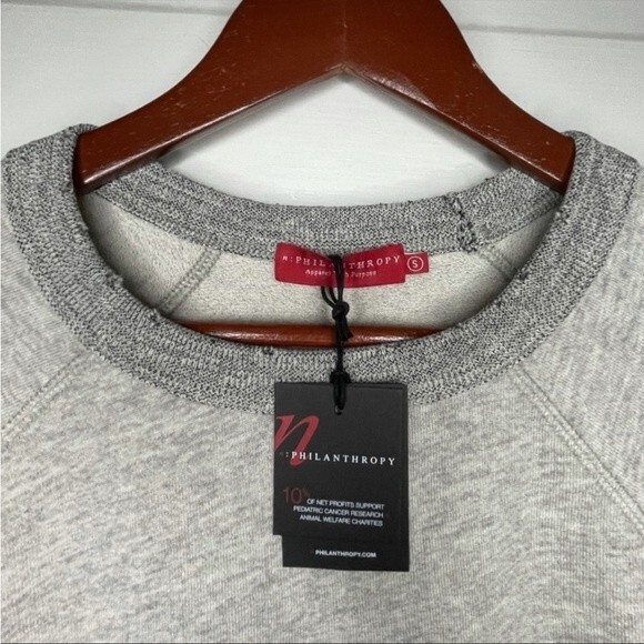 n:philanthropy Montreal Merci Crew Neck Sweatshirt - Picture 4 of 10